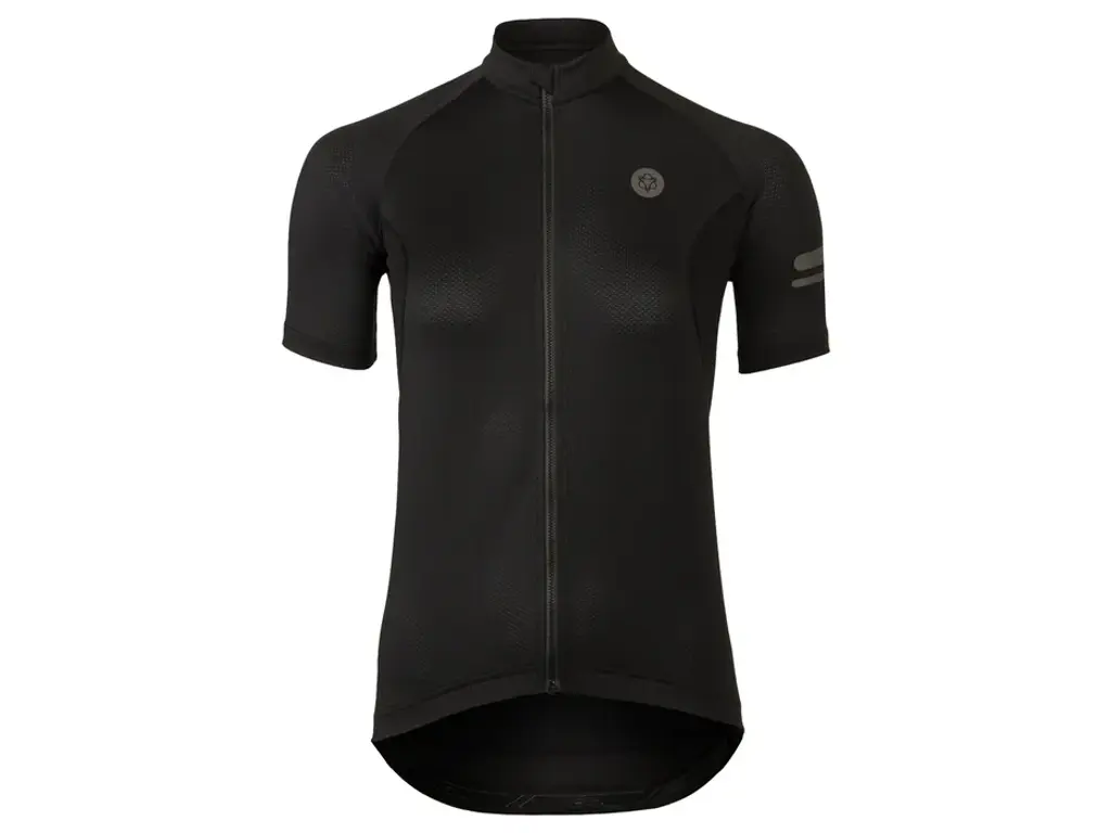 Agu Core Essential Jersey Ss Cykeltrøje Korte ærmer Dame Sort