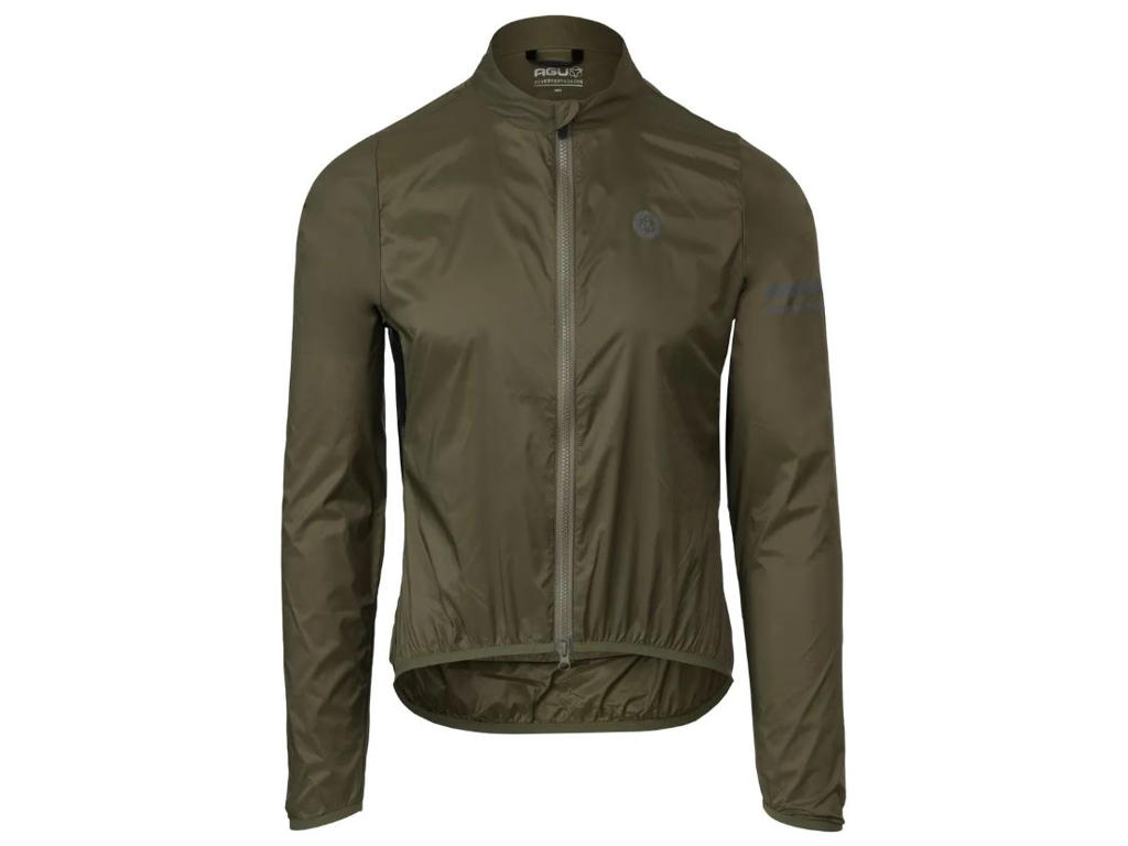 Agu Jacket Essential Wind Vindjakke Army Grøn Str