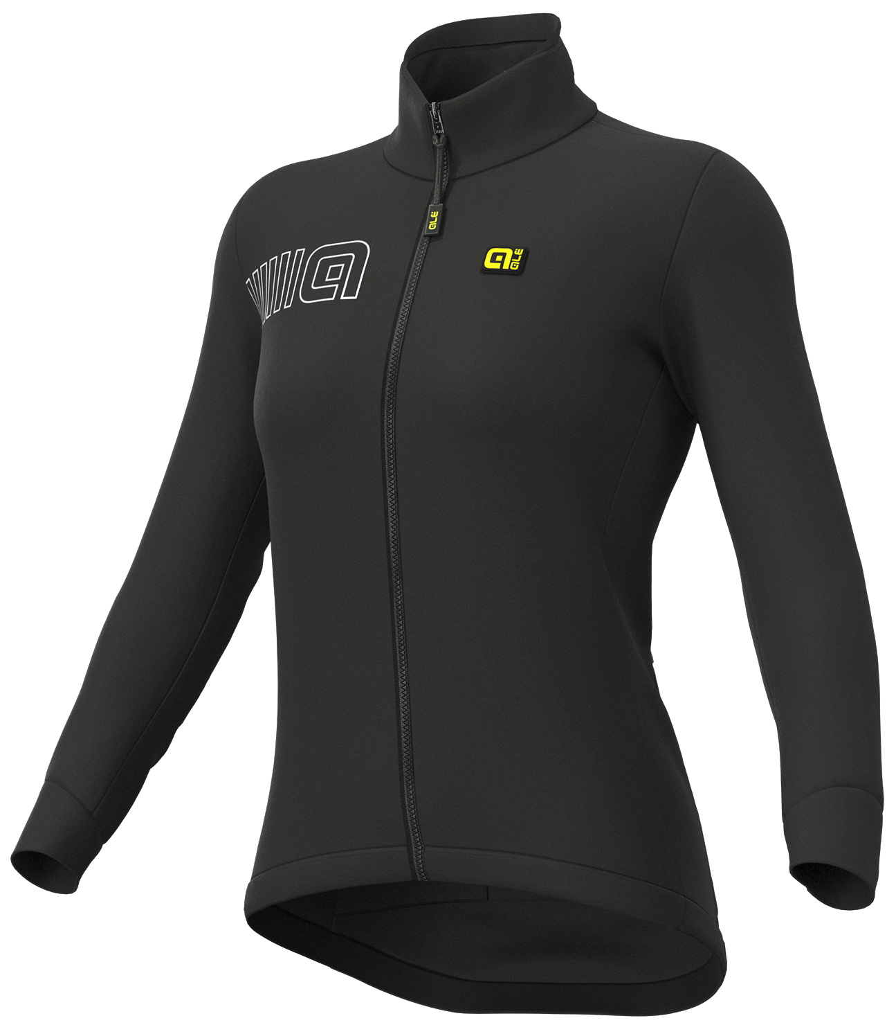 Alé Jakke Women Solid Fondo Dame Vinterjakke Sort