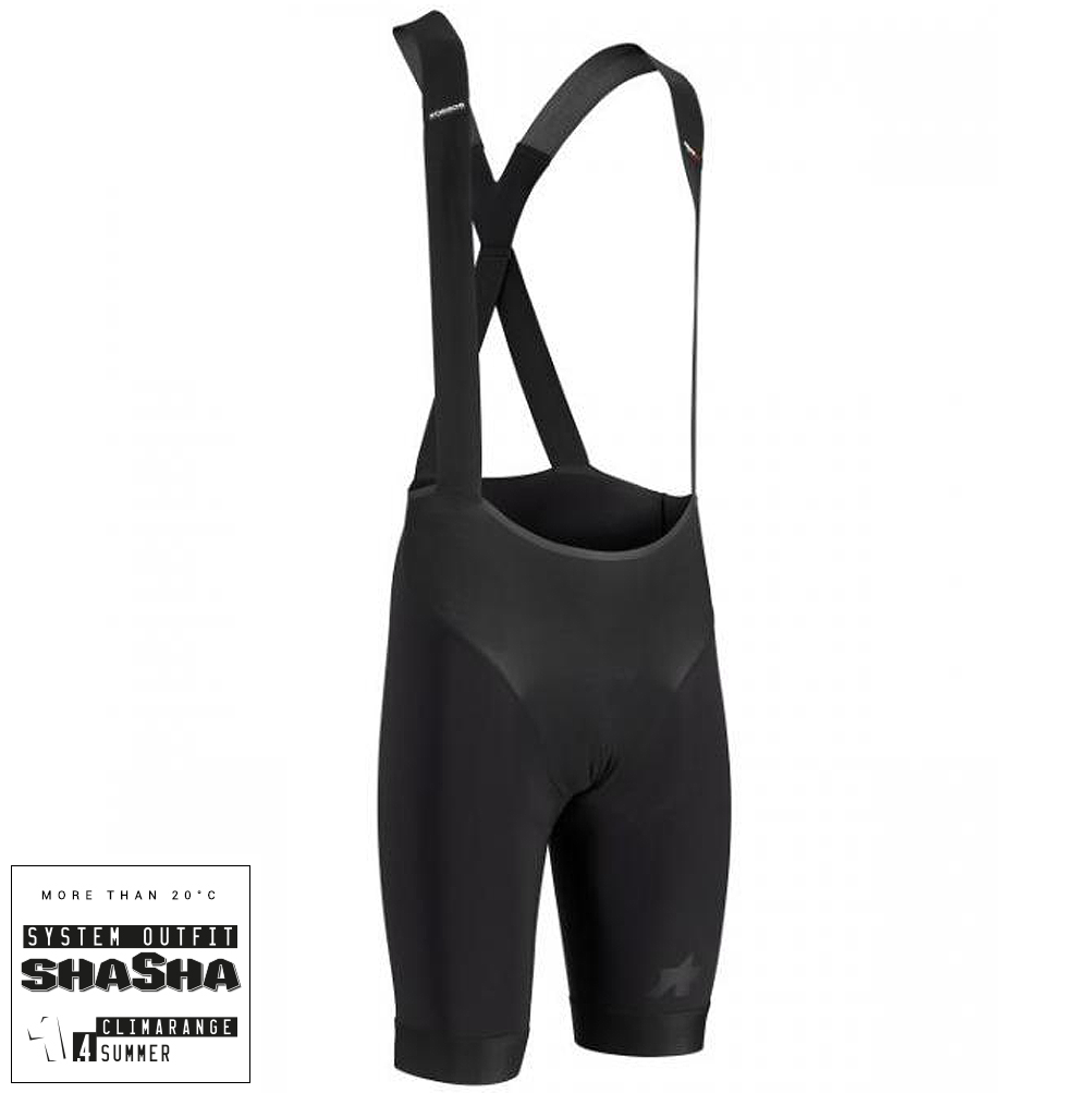 Assos Cykelbukser Equipe Rsr S9 Pro Bibshorts Sort