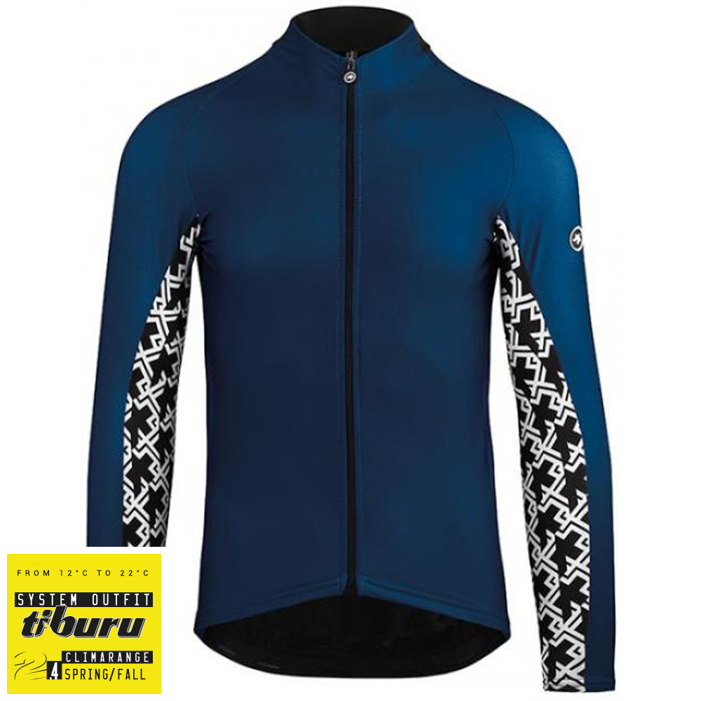 Assos Cykeltrøje Mille Gt Spring Fall Ls Jersey  Blå