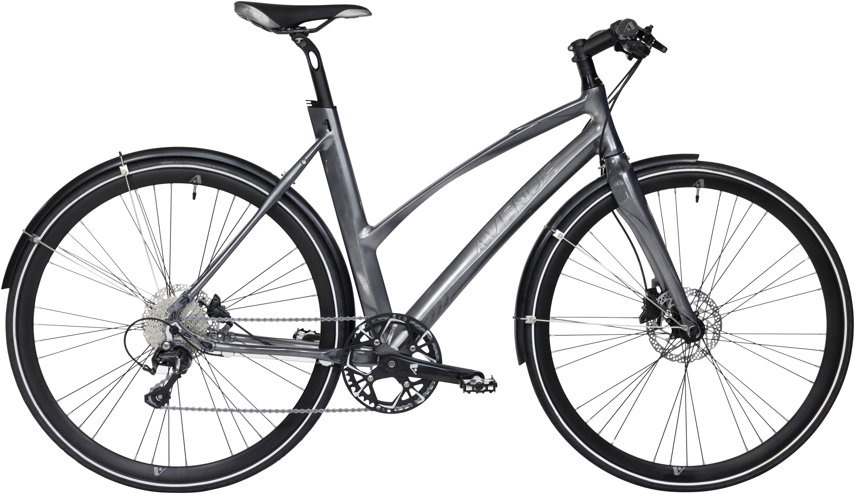 Avenue Airbase Metal Dame 10g Tiagra 2023 Grå  Udstillingsmodel