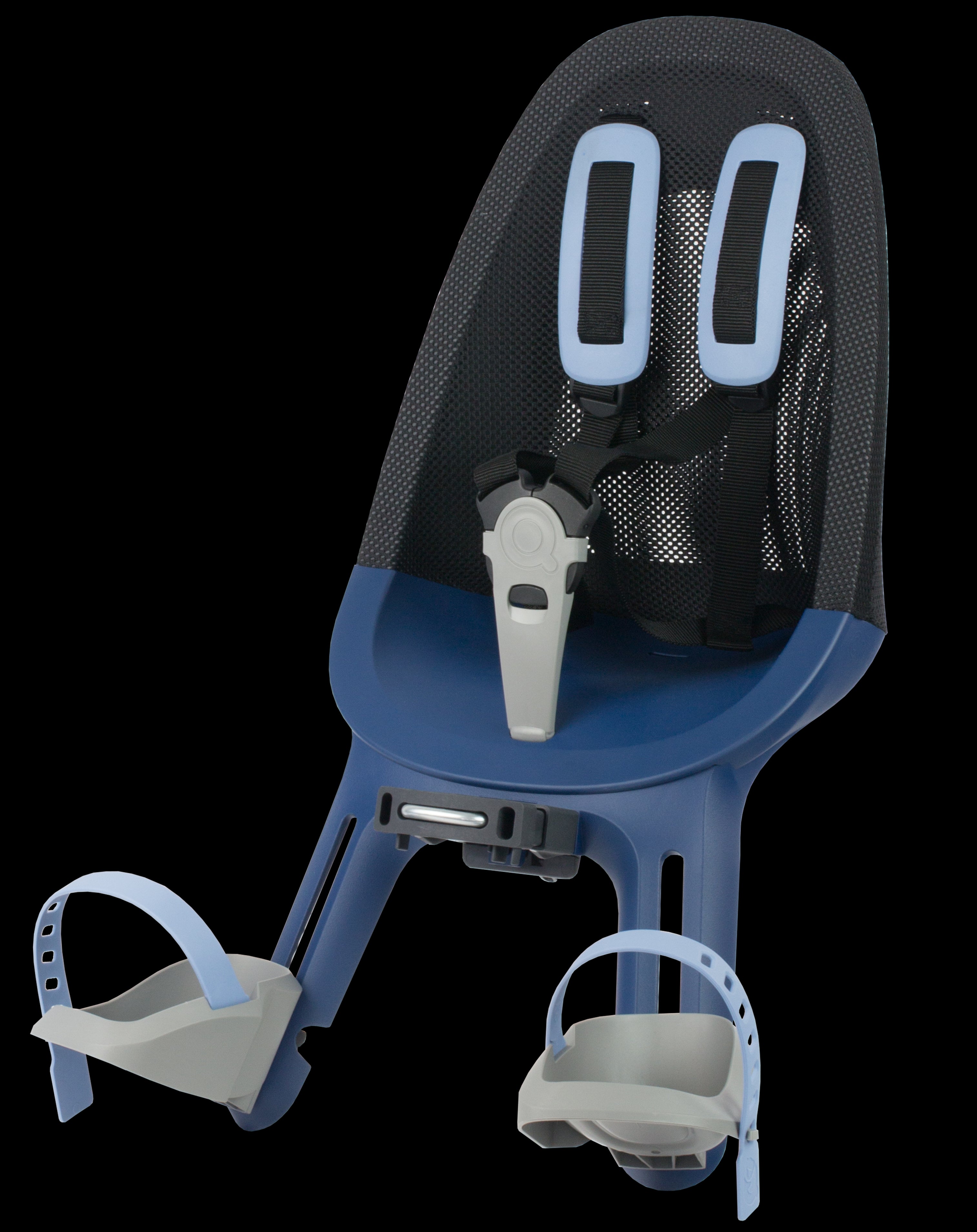 Barnestol Qibbel Air Front Montering Denim Blå