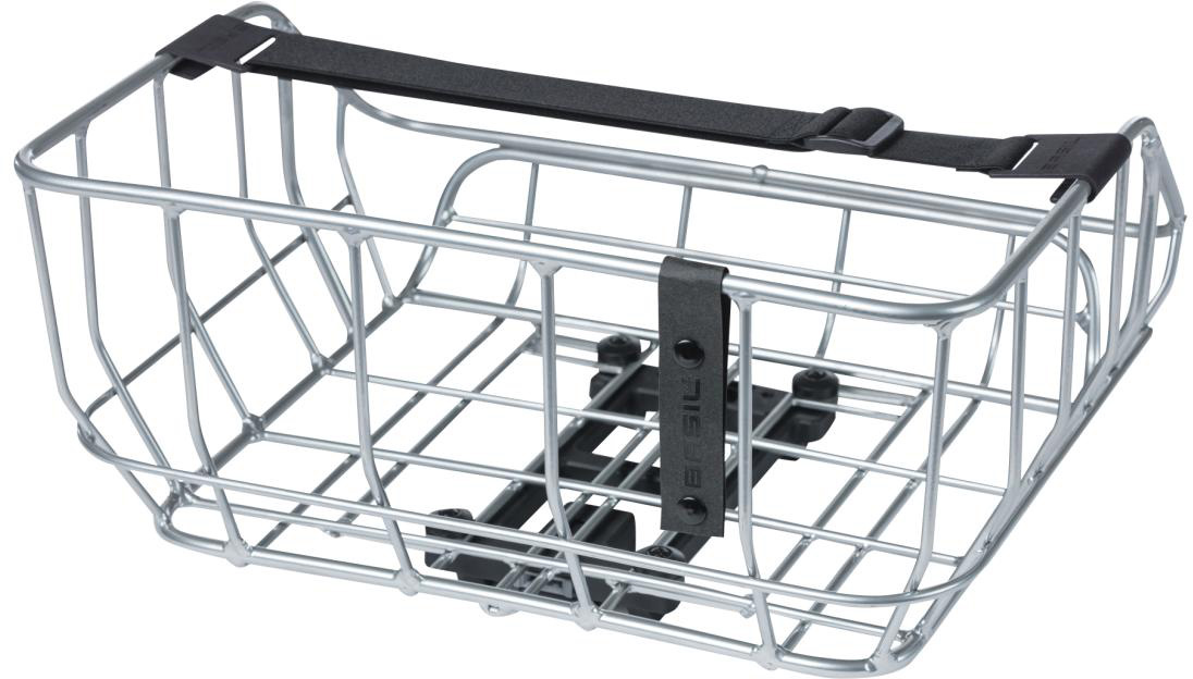 Basil Portland Kurv    Mik 25l  43 5x36x22 5cm Chrome