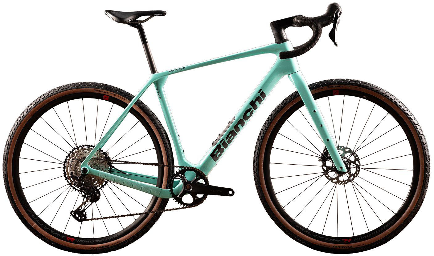 Bianchi Arcadex Comp Grx 610 822 1x12sp 2025 Celeste