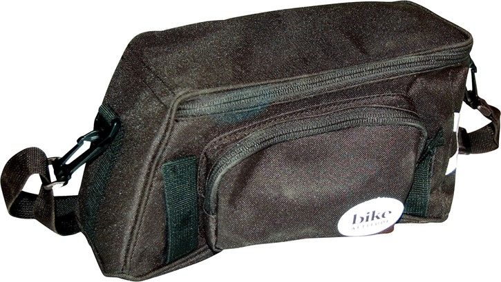 Bike Attitude Bagagetaske  Trunk Mont På Bagagebærer   Sort   Beslag