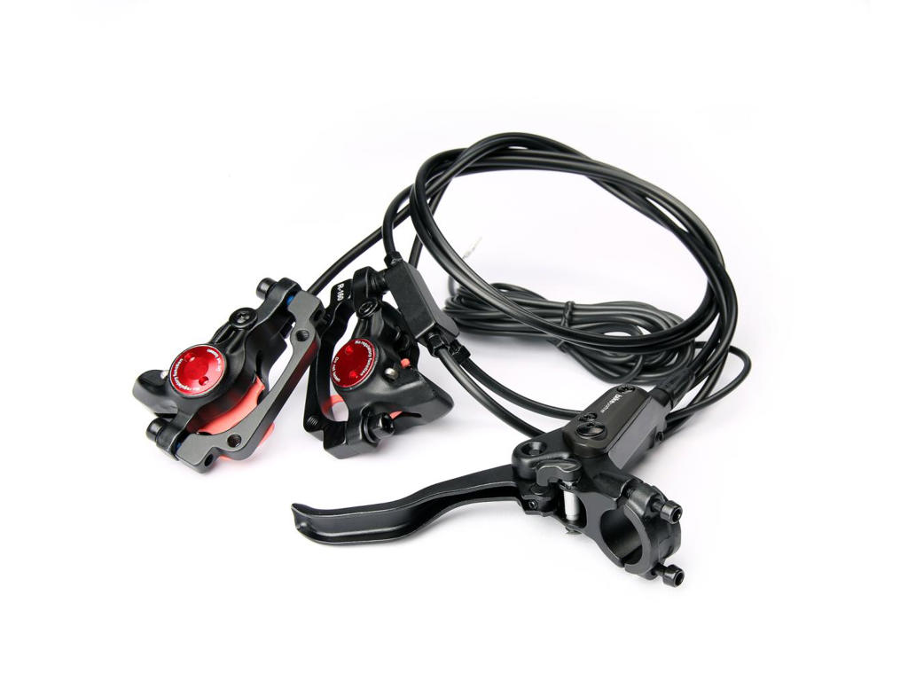 Bikepartner Hydraulisk Forbremsesæt Twin Til Cargocykler For Venstre