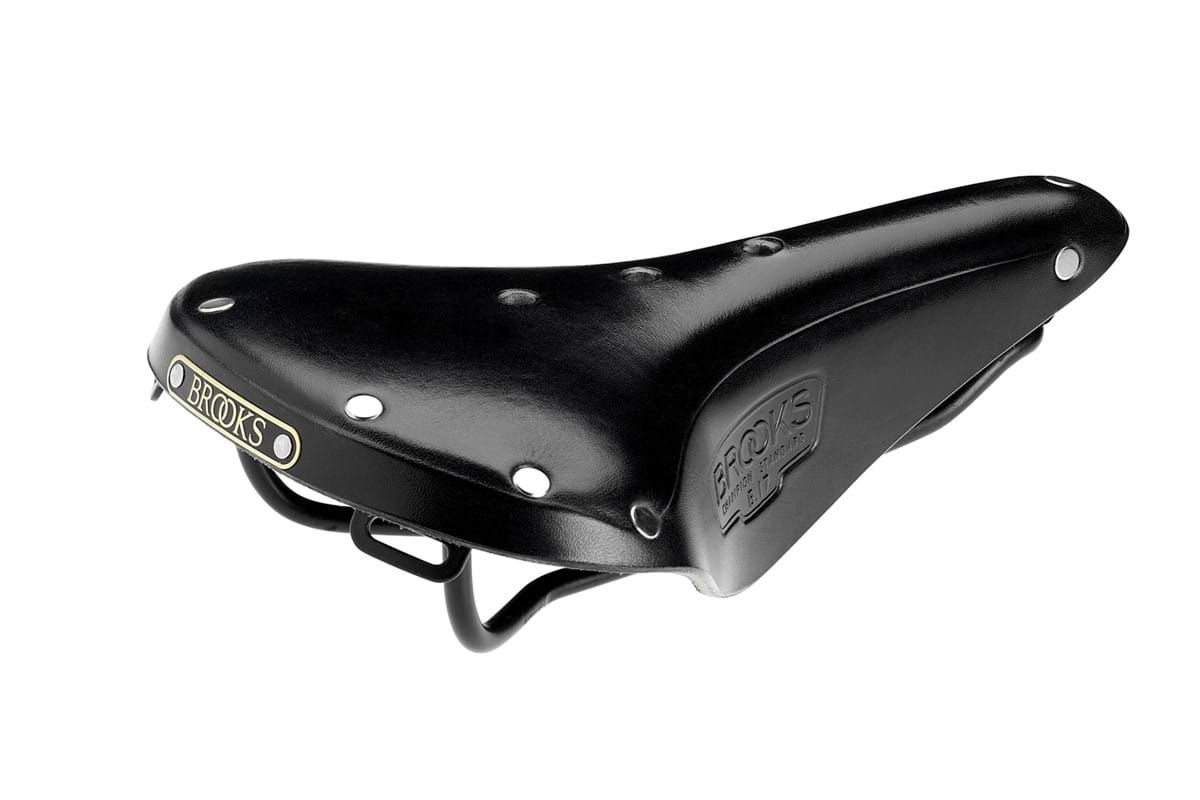 Brooks B17 Standard Retro Læder Cykelsadel  Sort