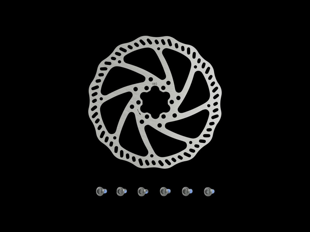 -star Rt53 Rotor 180mm Til   Bolte