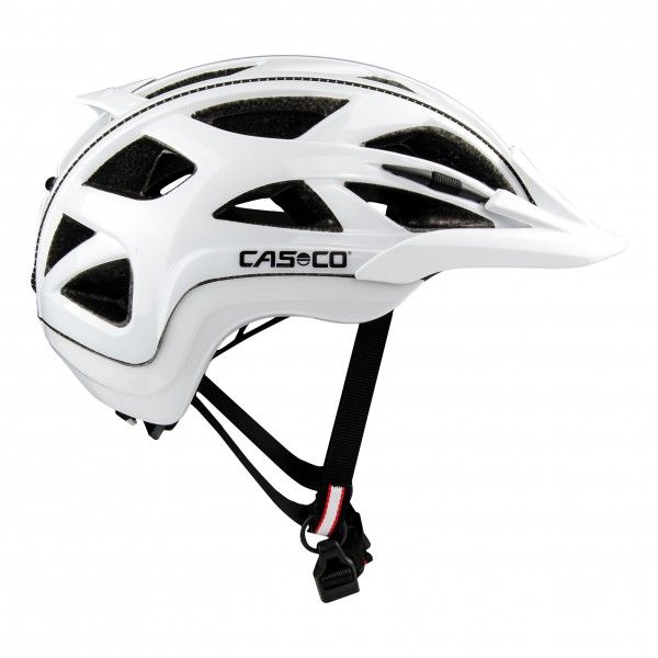 Casco Activ   Hvid Weiss Glanz Cykelhjelm    52-56 Cm