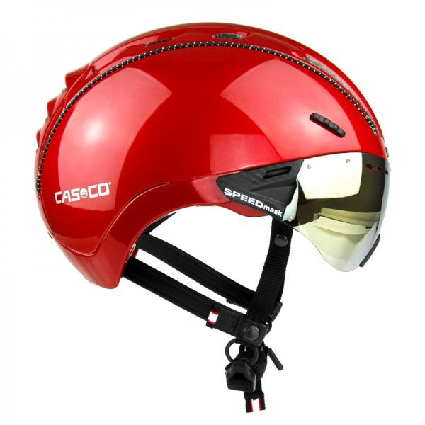 Casco Roadster Plus Cykelhjelm Glossy Red Small  50-54 Cm
