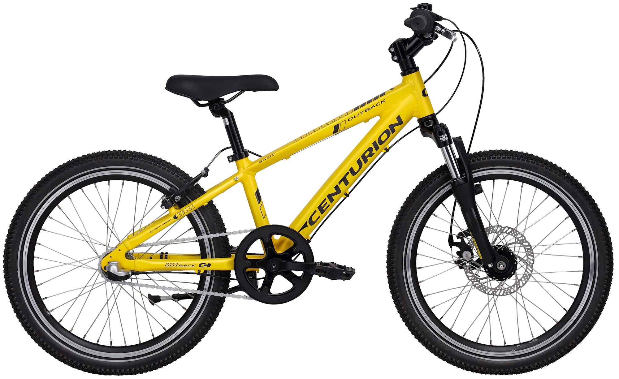 Centurion Basic Outback Dreng 20 Quot  3g 2023 Gul  Udstillingsmodel