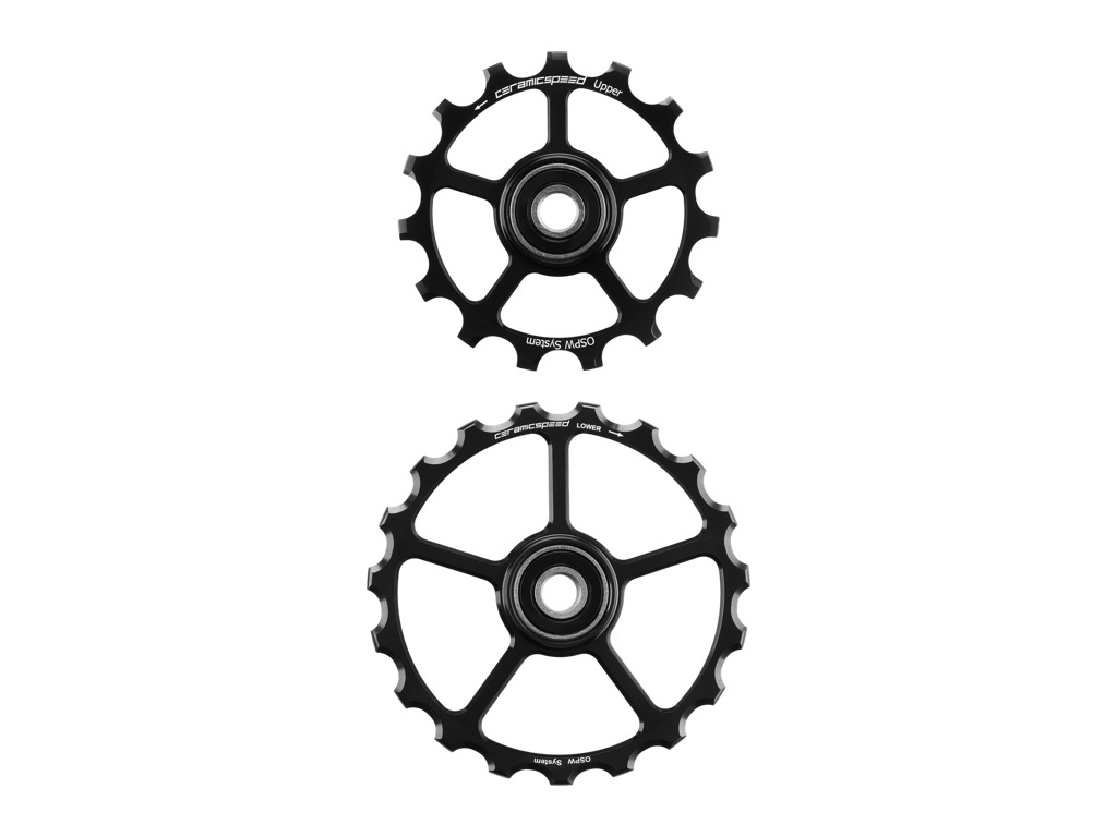 Ceramicspeed Keramisk Oversized Pulleyhjul 15 19 Sort