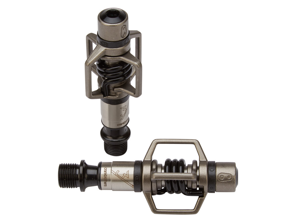 Crankbrothers Eggbeater   Mtb Pedal Sølv Sort