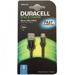 Duracell Sort Micro Usb Kabel   Meter
