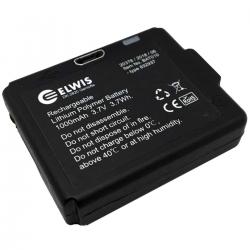 Elwis Pro 1000 Mah       Genopladeligt Batteri Til H4-
