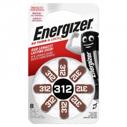 Energizer Hearing Aid 312 -  Pack Batteri