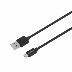 Essentials Usb-  Micro Usb Cable  2m  Black Ledning