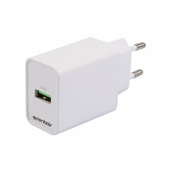 Essentials Wall Charger 18   Fast Charging  Usb-   White Oplader