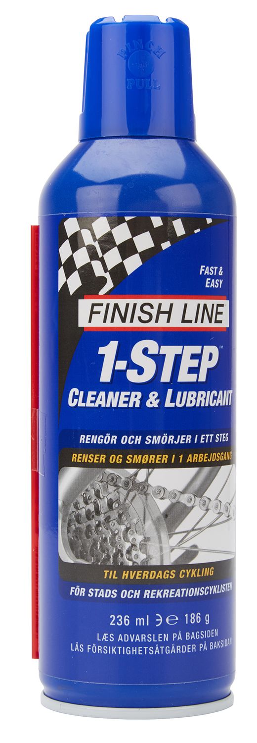 Finish Line Olie  -step Rens Og Smørelse Til Cykel 240 Ml