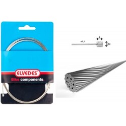 Gearwire 1ã 19 ø1   3000mm ø4ã 4mm Cykelreservedele