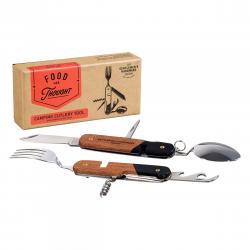 Gentlemen   Hardware Camping Cutlery Tool Wood Multitool
