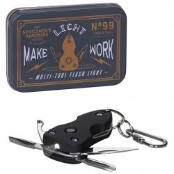 Gentlemen   Hardware Pocket Multi Tool With Light