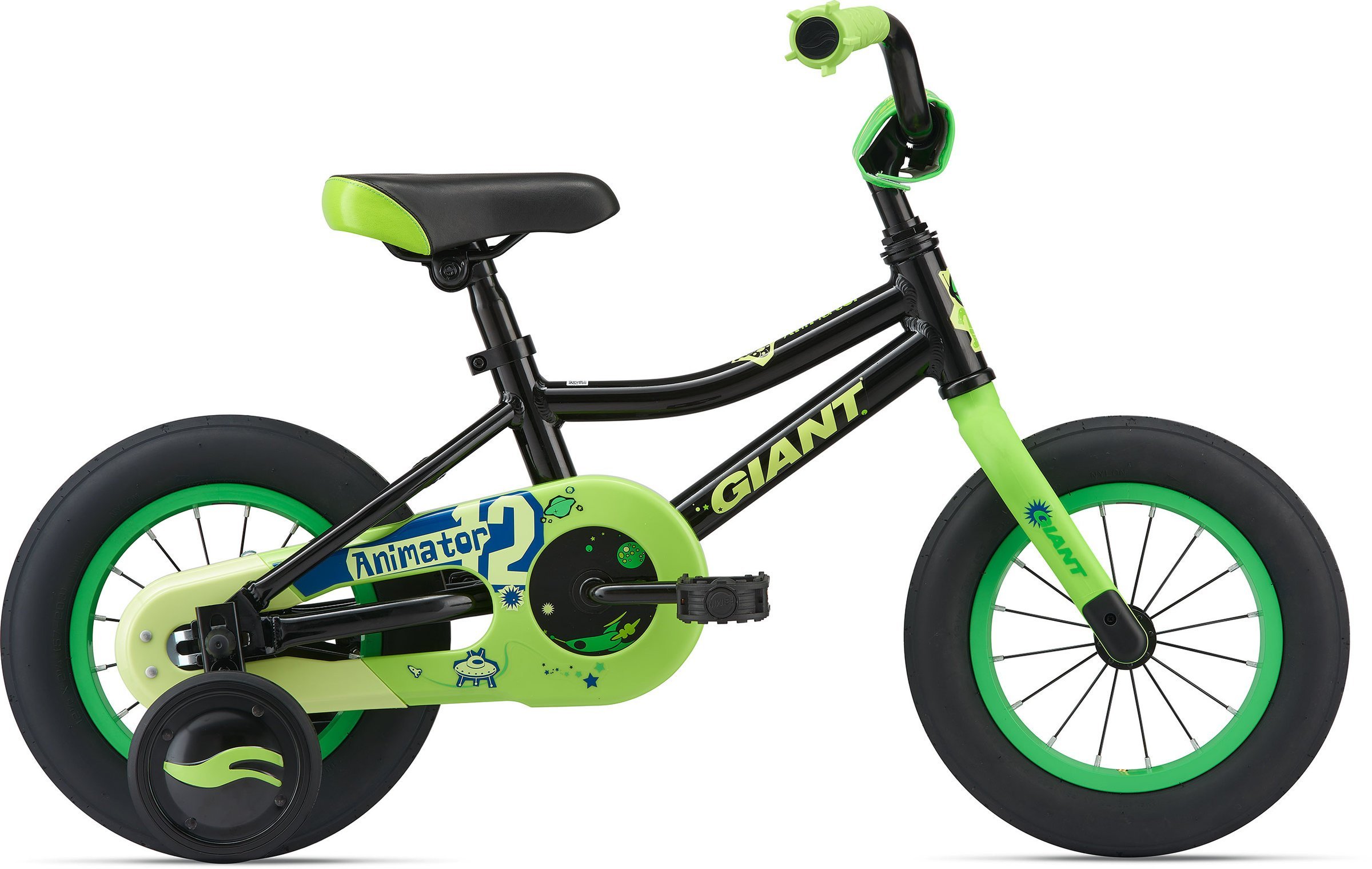 Giant Adore 12 Drengecykel  Sort