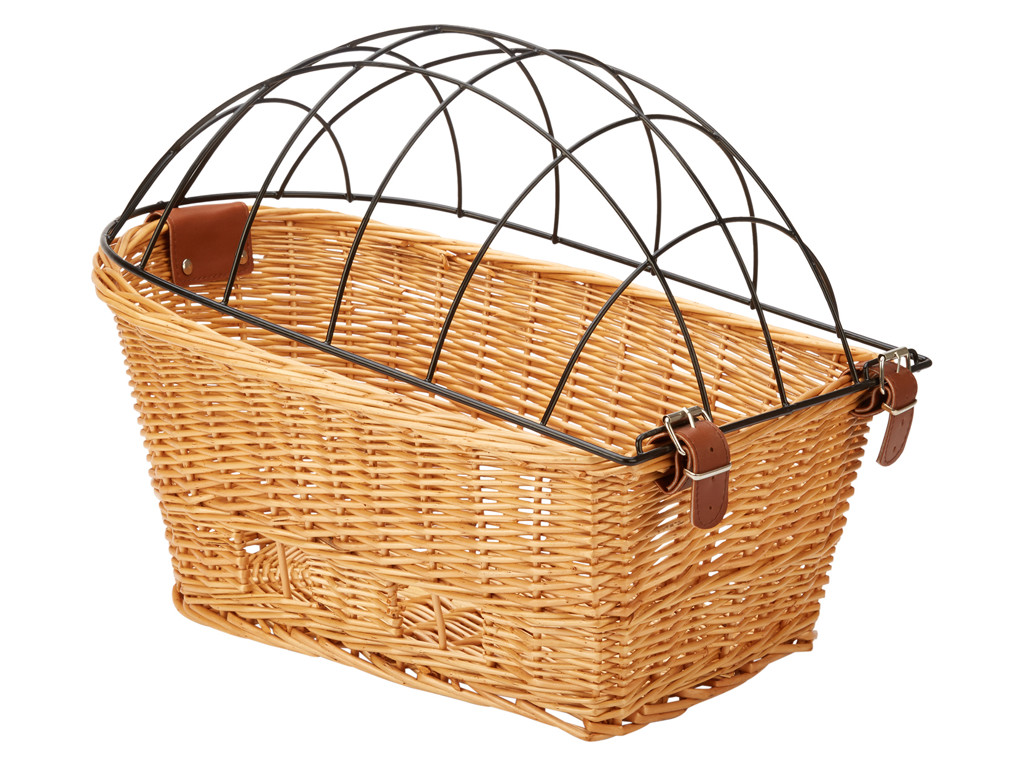 Hunderkurv Til Bagagebærer Med Monteringstilbehør