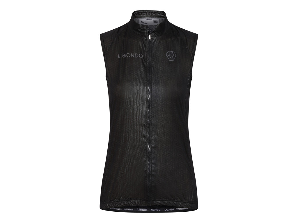 Il Biondo Road Warrior  Cykelvest Dame Sort