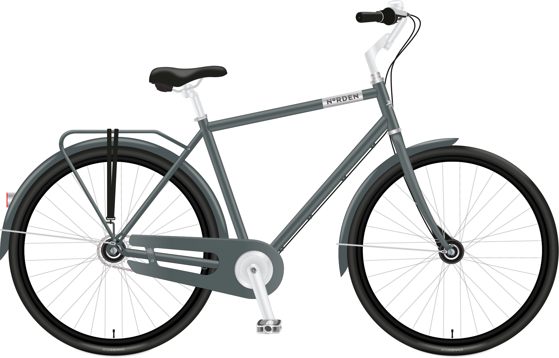 Norden Carl 7g Herre Granitgrå