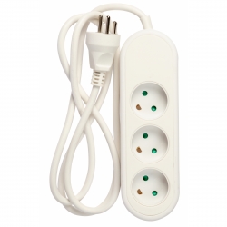 Nq Power  -vejs Stik   Jord  3x1 5mm  Dk    5m Oplader