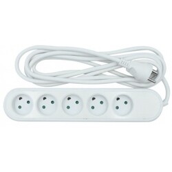 Nq Power  -way Socket Grounded     3m Oplader