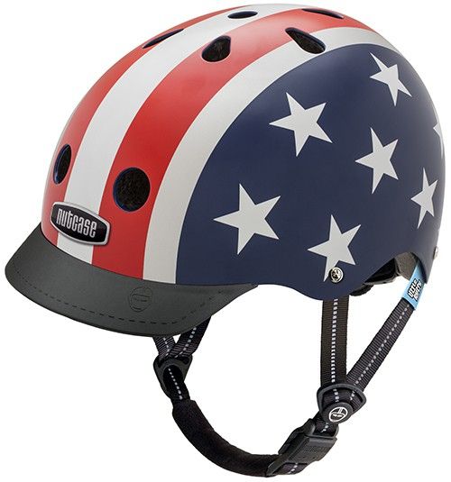 Nutcase Little Nutty Stars And Stripes Cykelhjelm Xs  48-52 Cm
