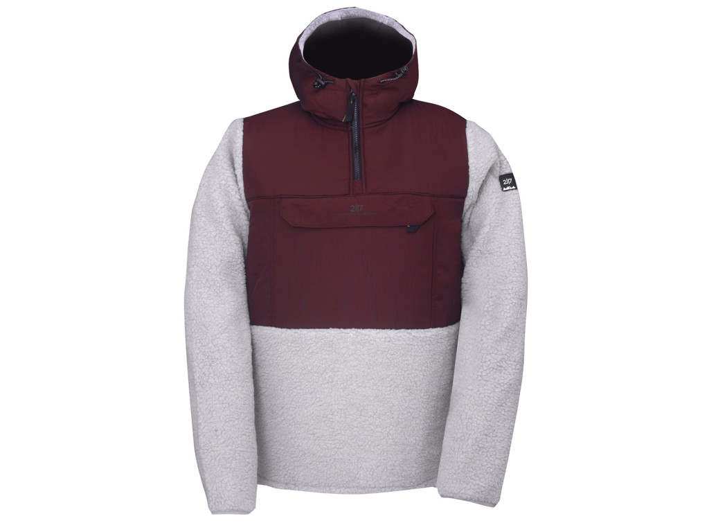 2117 Of Sweden Kapela Anorak Herre Rød Grå