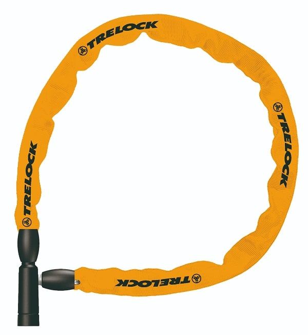 Orange Trelock Bc115 Kædelås    Nøgle 60cm 4mm