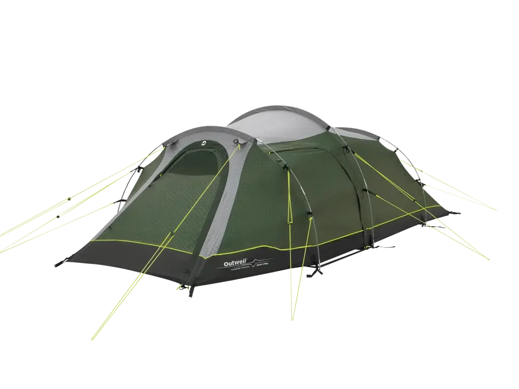 Outwell Earth   Plus Telt   Personers Grøn Grå