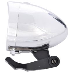 Oxc Lygte Ultratorch Retro For    Led  Chrome Cykellygte