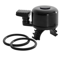 Oxc Ringeklokke Quick Flick Sort Silicon Strap Universal  Ringklokke