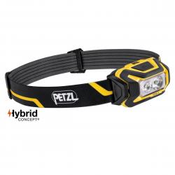 Petzl Aria   Black   Yellow Pandelampe