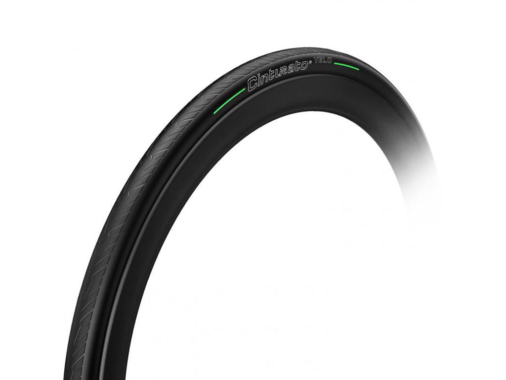 Pirelli Cinturato Velo Foldedæk 700x26c Sort Grøn