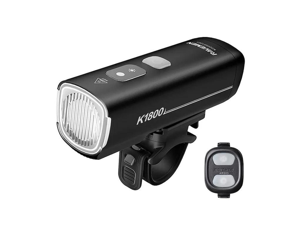 Ravemen K1800 Forlygte 1800 Lumen