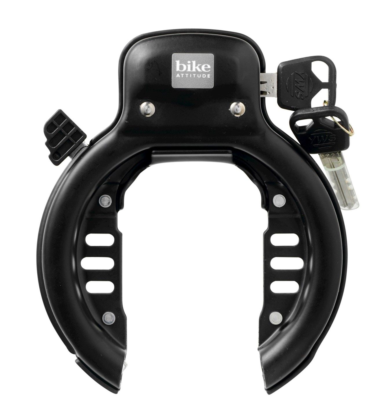 Ringlås Bike Attitude     Bolte Sort   Med Beslag  Forsikringsgodkendt