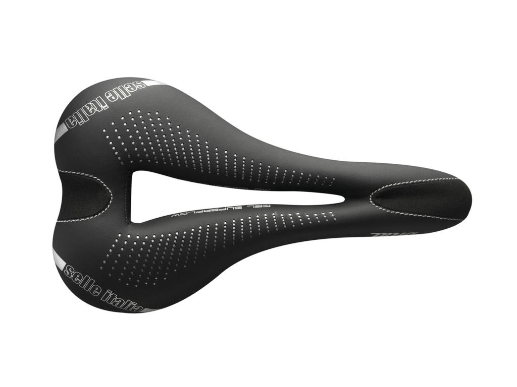 Selle Italia Diva Gel Superflow   Cykelsadel Sort