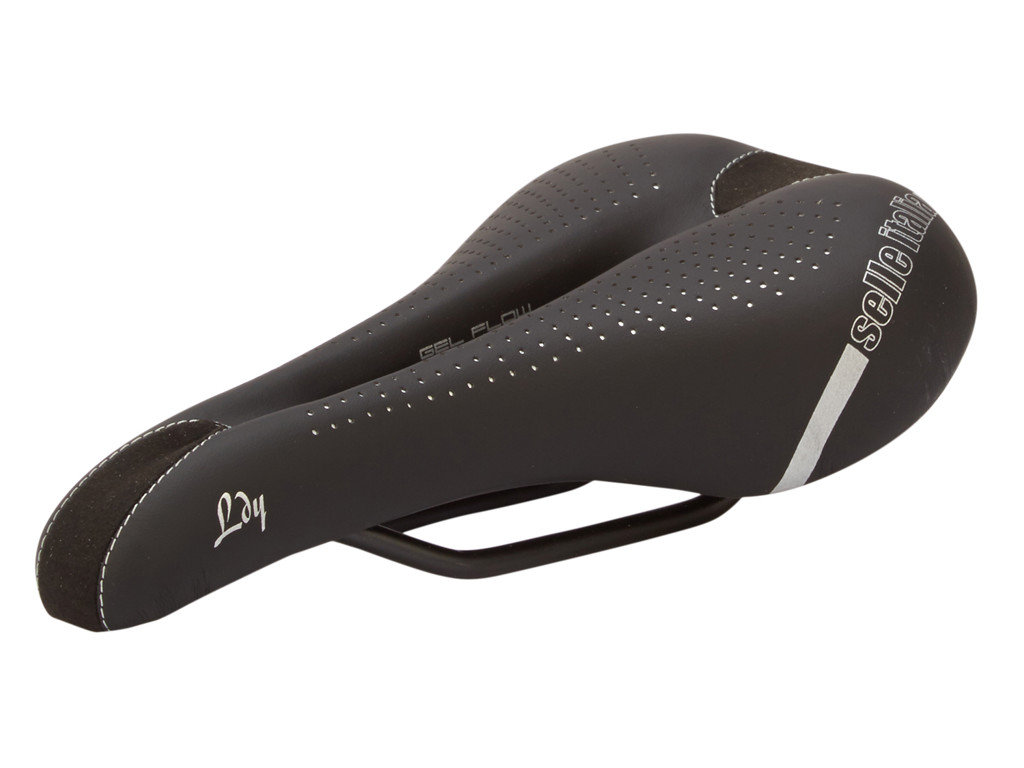 Selle Italia Lady Gel Flow   Cykelsadel Sort