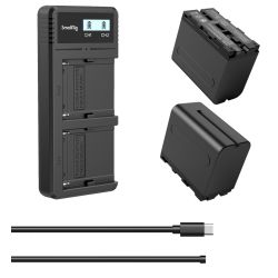Smallrig 3823 Np-f970 Battery   Charger Kit Batteri