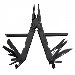 Sog Sof Powerlock Med Saks Og Skede Sort Black Multitool