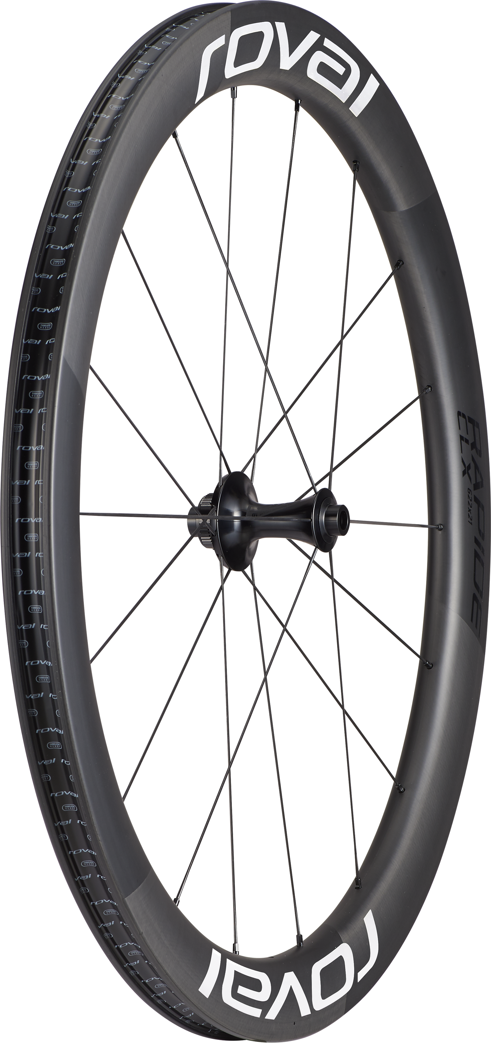 Specialized Roval Rapide Clx Ii Forhjul Satin Carbon Gloss White