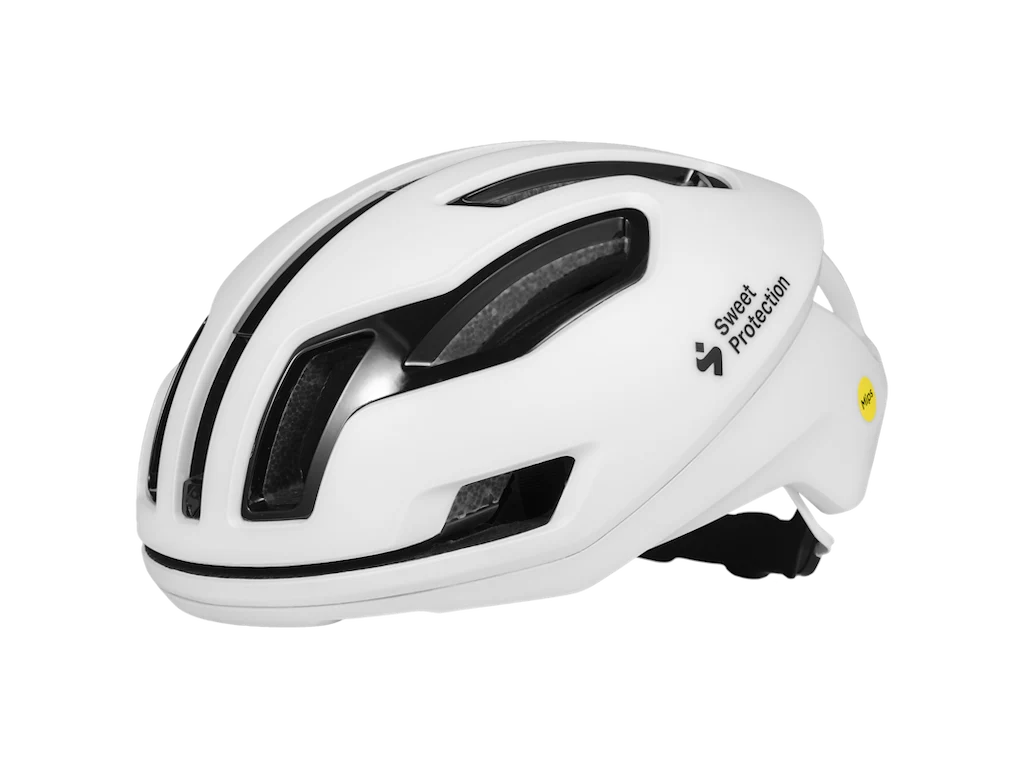 Sweet Protection Falconer 2vi Mips Cykelhjelm Satin White Sm