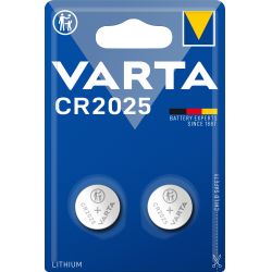 Varta Cr2025 Lithium Coin   Pack     Batteri